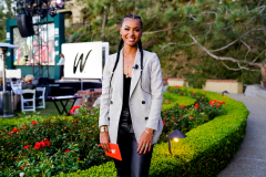 La Jolla, CA - October 18, 2021 - The Lodge at Torrey Pines: Malika Andrews during the 2021 espnW: Women + Sports Summit presented by Toyota.
(Photo by Daniel Stark / ESPN Images)
