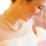 A bride caught in the moment of her wedding day by Lindsay Stark