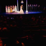 Sophia and Mark get have their wedding at Portland Center Stage in the Gerding Theater in the Pearl district. Photographed by Daniel and Lindsay Stark of Daniel Stark Photography. (7)