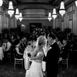 Josh and Liz's wedding at the Benson Hotel downtown Portland, photographed by Lindsay and Daniel Stark of Stark Photography. (19)