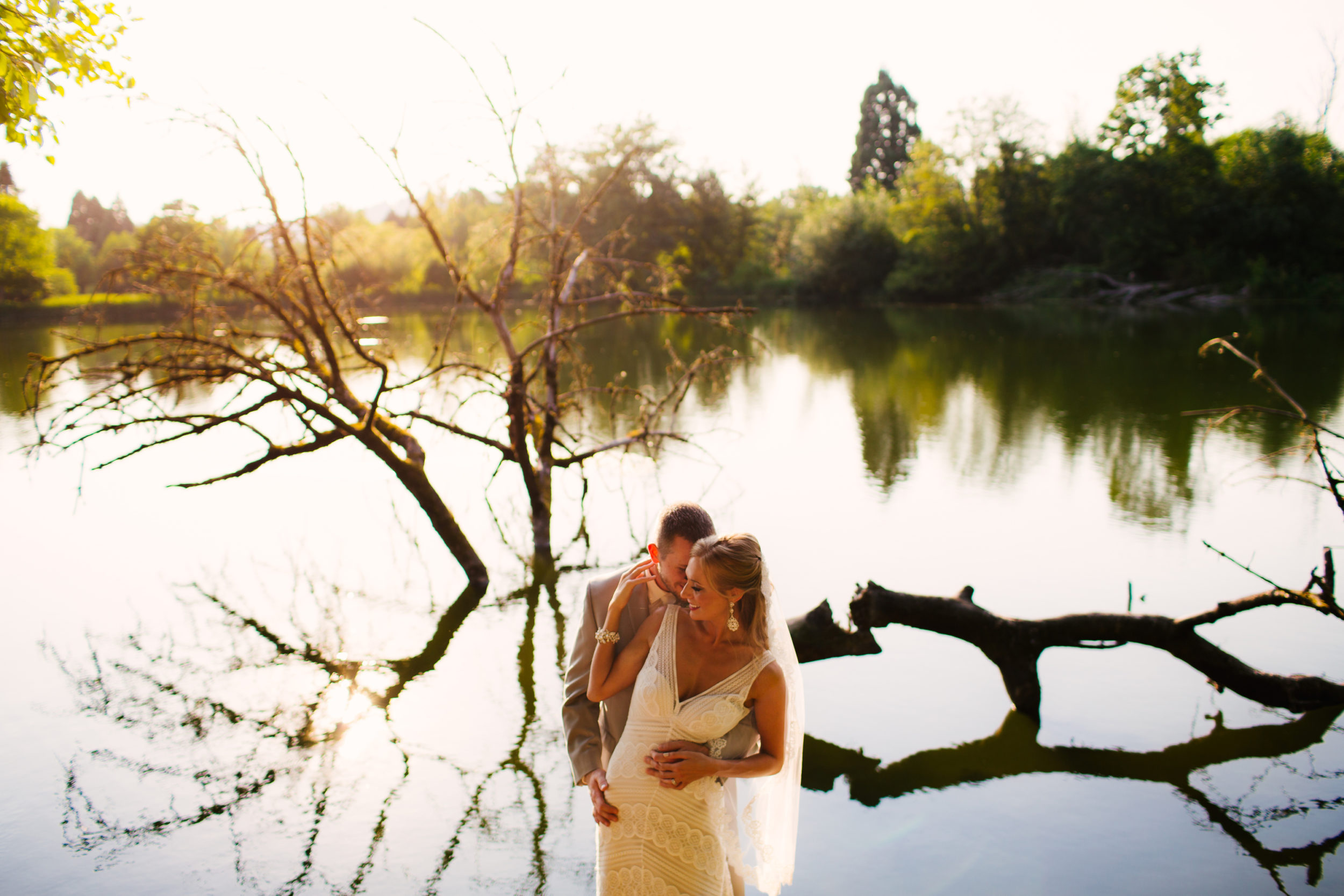 Rhododendron Garden Portland Wedding Photographers - Jon and Marrissa
