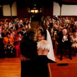 First Presbyterian church wedding and a wedding reception at Castaway in Portland. (3)