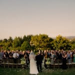 A beautiful wedding ceremony outside of Portland at Kraxburger Farm photographed by Stark Photography. (27)