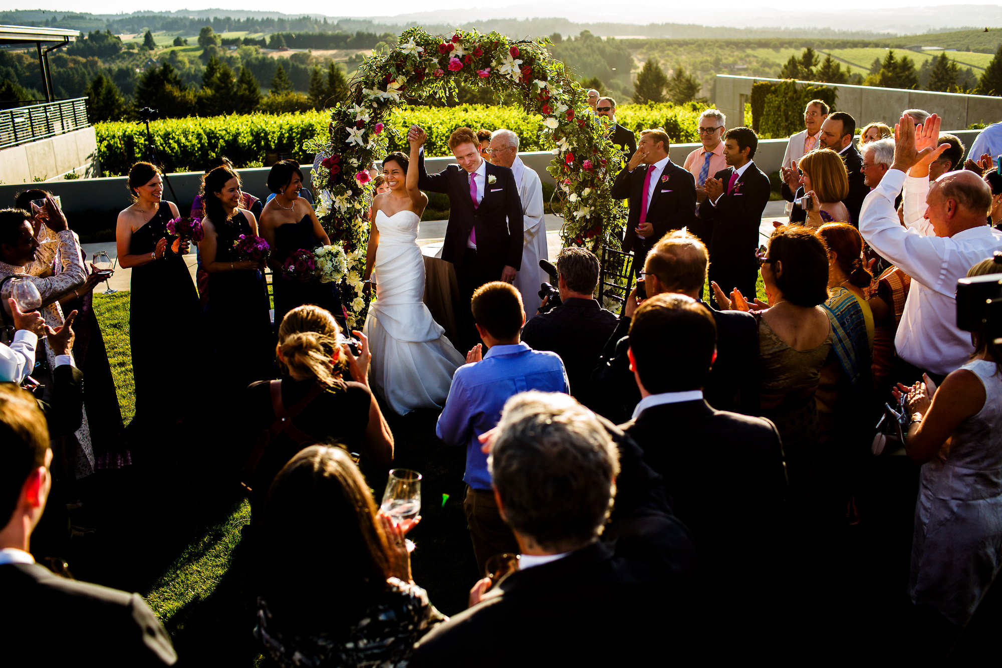 A traditional Indian ceremony and wedding held in Portland, Oregon at the Oregon Historical Society with a Western style wedding at Ponzi Winery in the Willamette Valley by Stark Photography. (6)