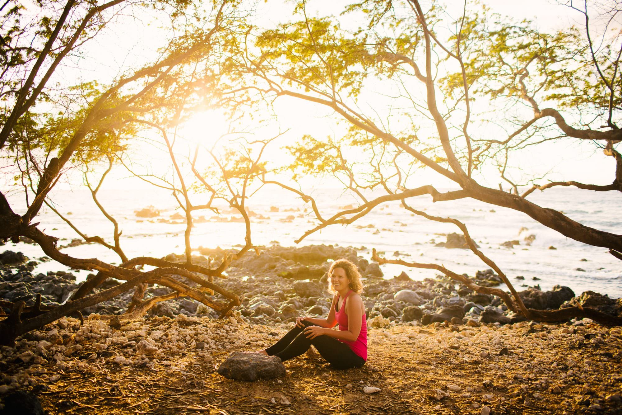 Kate Bug Yoga Branding Portraits, Maui, Hawaii