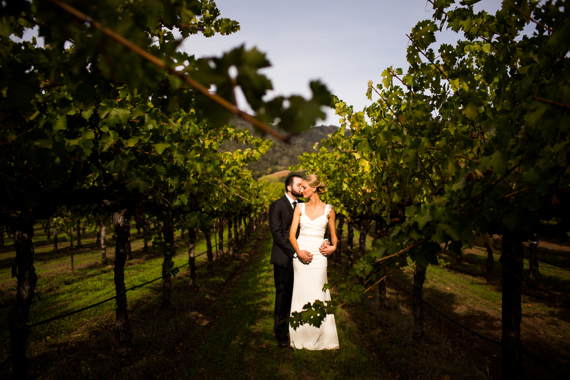 A beautiful and romantic vineyard wedding at Soda Rock Winery in Healdsburg, California, photographed by (1)