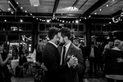Samesex wedding at the Seattle MadArt Studio by Seattle wedding photographers, Stark Photography